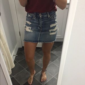 American Eagle jean skirt